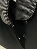 Designer Long Blazer Women's Stylish Backless Diamonds Beaded Shawl Collar Long Blazer