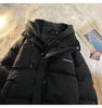 Korean Winter Leisure Cotton Clothes Women Parker coat Y2K Multi-functional Fake Two Pocket Zipper Down Jacket Thick Coat