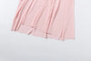 Sexy See Through Dress Women Simple Hollow Ruched Lantern Sleeve Patchwork Elegant Vacation Party Clubwear
