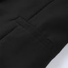 Elegant V-neck Blazers Coat Pants Set Women Solid Single Button Suit Coats Straight Long Trousers Spring Office Lady Outfit