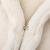 Women Padded Jacket Denim Splicing Jacket Winter Lamb's Wool Liner Thickened Short Section Biker Jacket Cotton Jacket
