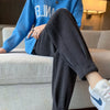 Autumn Winter Thickened Warm Harem Pants Women Versatile Casual Loose Corduroy Pants Lady Elastic Waist Plus Velvet Trousers