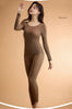 Seamless Thermal Underwear Women Sexy Ladies Autumn Winter Bottoming Shirt Trousers Female Single Layer Thermal Shaping Clothes