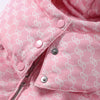 Autumn Winter Print Women's Cotton Jacket Loose Hooded Thicken Zipper Pockets Jackets Female Warm Full Sleeve Outwear