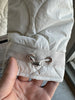 Quilted coat for women Quilted Jacket With Ties beige drawstring high neck pocket clip cotton jacket for women