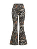 Yoga flare pants women's high waist outer wear fitness casual pants