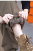 Winter Thickened and Padded Corduroy Pants Women Women's Loose Bunched Feet Harlan Pants Sweatpants Women