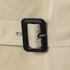 Women's Trench Coat Khaki Short Stand Collar Double Breasted Long Sleeve Jacket 2026Spring Autumn Lady Casual Street Outwear