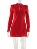 Solid O Neck Cut Out Women Bodycon Long Sleeve Dresses Chic Sexy Club Outfits Skinny Female Bodycon