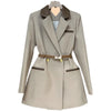 Autumn Sense Stitching Suit Jacket Women Elegant Office Blazer Coat Lady Casual Slim Suit Outwear Top Clothes