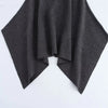 Women's Shawl Wrap Poncho Cape Cardigan Shawls for Fall Winter Spring Loose Stand Collar Asymmetric Knitted Cape Jacket