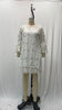 Autumn Women's Solid Color Dress Ethnic Style Sexy Lace Hollow Flower Temperament Elegant Casual Long Sleeved Knee Length Dress