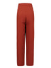 French Two Piece Sets for Women Stand Collar Long Sleeves Patchwork Button Top High Waist Pant Set Female
