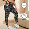Women's High-Waisted Yoga Pants Plus Size Butt-Lifting Workout Leggings with Pockets Elastic Activewear for Gym & Running