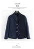 Preppy Style Slim Fit Solid Blazer Woman Double Button Turn-Down Collar Blazers Women Spring Autumn Basic Student JK Suit Coat