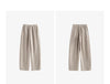 Women's Casual Pants Winter Cashmere-like Fleece-lined Tapered Thick Warm Trousers