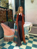 Woolen Plaid Long Coat Women Turn-down Collar Loose Long Sleeve Button Elegant Outwear Female Thicken Spring Street Jacket