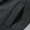 Solid Faux Suede Jackets Women's Stand Collar Full Sleeves Zip Cropped Coat Autumn Winter Lady Casual Outerwear