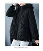 Women's Padded Outerwear Loose Zipper Pocket Winter Down Cotton Clothes 4XL Female Parkas