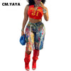 Denim Pants Women Retro Sexy Graffiti print Jeans Ripped Out Straight Trousers Street Embroidery Lady Pant