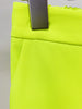 High Street Designer Jacket Women Peak Strong Shoulder Double Breasted Long Blazer Fluorescein