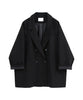 Women Blazer Double Breasted Notched Suit Jacket Autumn Vintage Casual Women's Clothing Streetwear