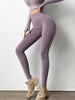 High Waist Solid Leggings Women Seamless Slim Tights Fitness Yoga Elastic Leggings Push Up Butt Knit Gym Workout Pants