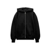 Fall/Winter women's casual sports oversized zipper hoodie wide leg mop sweatpants set 4174842