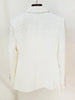 High Street Designer Runway Women's Slim Fit Single Button Rhinestone Diamonds Beaded Blazer Jacket