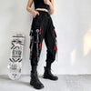 Pants Women Aesthetic Harem Pants Punk Pockets Joggers Harajuku Femme Hiphop Trousers Techwear Y2k Egirl Clothes