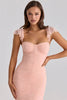 Sweetheart Neck Sexy Mermaid Maxi Dress Women Elegant Ruffle Sleeves Bodycon Evening Club Party Long Dress Female Gown