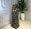 Women O-neck Long Sleeve Big Swing Pleated Maxi Dress Fall Winter Evening Sexy Party Vacation Long Dresses Vestidos
