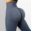 High Waist Solid Leggings Women Seamless Slim Tights Fitness Yoga Elastic Leggings Push Up Butt Knit Gym Workout Pants