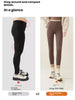 Winter Thermal Fleece Lined Leggings Women's Outdoor Wear Thickened Plush Trousers Cold Weather Warm Pants Woman Clothing
