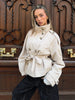 Women's Trench Coat Double Breasted Stand Collar Epaulet Lace Up Long Windbreaker Office Lady Autumn Winter Solid Slim Outerwear