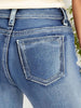 Women's Casual Button Pocket Jeans - High-Quality Straight-Leg Denim Pants for Everyday Wear -Selling Jeans for