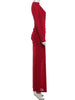 Folds Maxi Dress Women o-Neck Full Sleeve Solid Banquet Elegant Vacation Autumn Skinny Casual Simple Vestidos