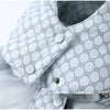 Printed Cotton Padded Coats Women Hooded Waist-Cinching Zipper Quilted Jackets Winter Casual Woman Outerwear