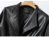 Autumn Winter Sheepskin Jacket Women Short Coat Slim Inclined Zipper Casual Tops Lady Small Outerwear Leather Blazer Coats