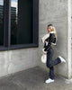 Double Sided Short Jacket Women Warm Thick Lapel Lambswool Coat Autumn Winter Vintage Female Fleece Chic Tops