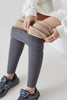 Winter Seamless Rabbit Fleece Shark Leggings Women Sexy Slim Elastic High Waist Casual Leggings Plus Velvet Thicken Warm Legging