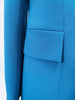 High Street S/S Career Designer Suit Set Women's Elegant Single Button Diamonds Beaded Blazer Pants Suit