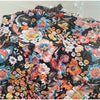Vintage Floral Flower Printed Cotton Coat Women Fleece Thick Warm Long Sleeve Quilted Jacket Autumn Winter Women's Clothing