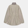Women Casual Plaid Cropped Trench Coat Lapel Double Breasted Belted Waist Loose Long Sleeve Checkered Jacket Autumn Windbreaker