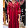 Middle Aged And Elderly Women's Clothing Spring Autumn Styles Noble And Stylish Velvet Dresses Dresses With Enlarged Sizes