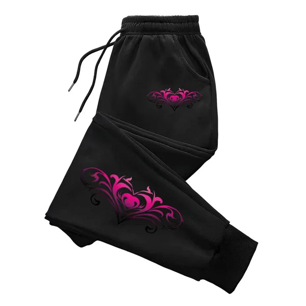 Quality Womens Sweatpants Printing Casual Street Pants Outdoors Jogging Sports Trousers Daily Office Home Woman Pants