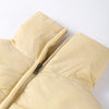 Solid Quilted Cotton Coat Women's Turtleneck Lace-up Full Sleeve Warm Jacket Autumn Winter Lady Commuter Outwear