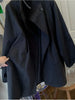 Trench Coat Loose Medium and Long Top Women's Clothing Spring Coat