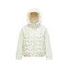 Women Down Jacket Waterproof Windproof Stain Resistant Lightweight Build 90 Percent Down Fill Panelled Design Winter
