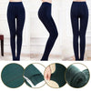 Winter Leggings Knitting Velvet Casual Stockings High Elastic Thicken Lady's Warm Black Pants Skinny Pantyhose For Women Legging